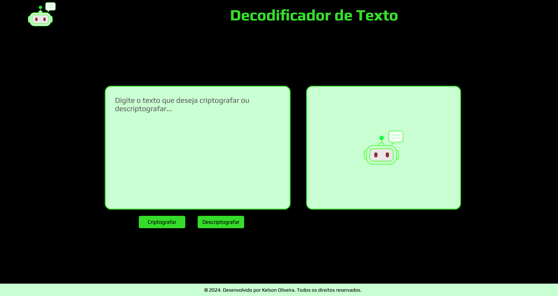 decodificador de texto